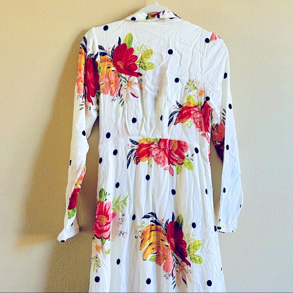 FARM Rio NWT Nanaju Maxi Dress in White - Picture 10 of 15